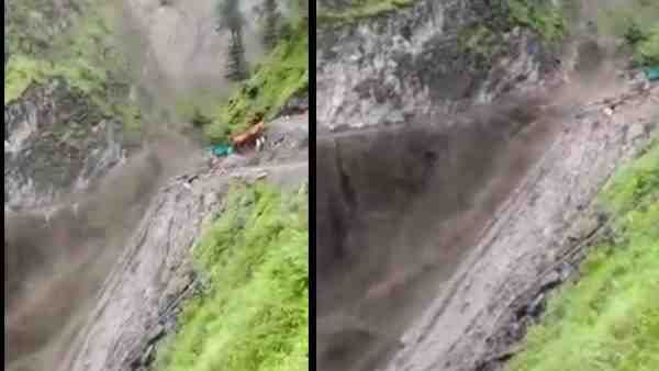 हिमाचल में बारिश ने जमकर बरपाया कहर, भूस्खलन के बाद बंद हुई सड़कें और रोकी गई मणिमहेश यात्रा