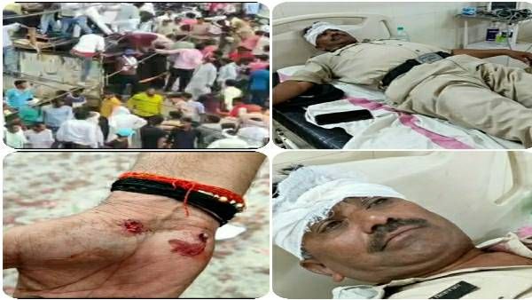 भिंड में ओबीसी महासभा की रैली के दौरान पुलिस पर पथराव, आधा दर्जन पुलिसकर्मी घायल