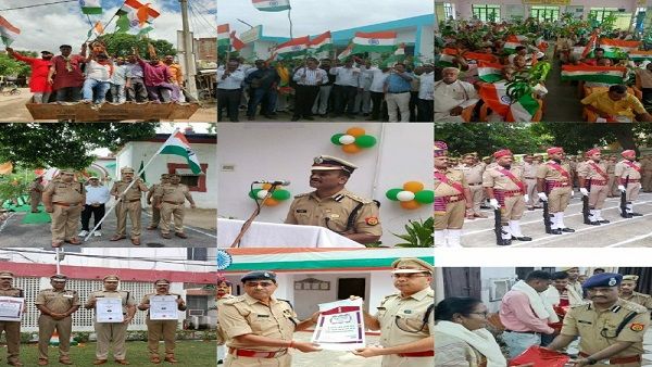 76th Indian Independence Day 2022: आजादी के रंग में रंगा गोरखपुर,हर तरफ लहराया तिरंगा