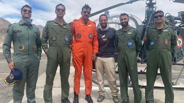 लद्दाख में फंसे इजरायली नागरिक को वायुसेना ने बचाया, खतरनाक ऊंचाई पर नहीं आ रही थी सांस