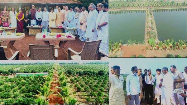 लोक लेखा समिति के सांसद Chhattisgarh में फलों की जैविक खेती देख हुए प्रभावित, कहा राहुल गांधी को लाएंगे