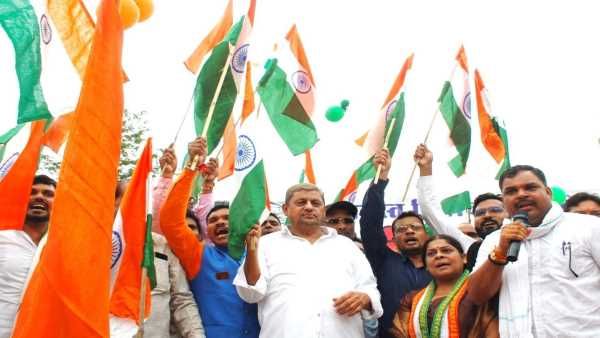 तिरंगा पदयात्रा: मंत्री अकबर बोले गांधी और नेहरु जी के मूल्यों पर हो रहा विकास, CG मॉडल की देशभर में चर्चा