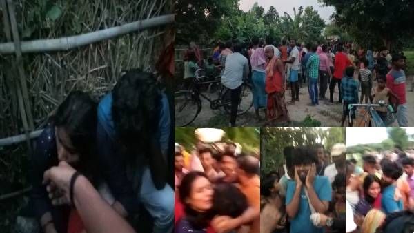 बिहार: ग्रामीणों के बीच फंसा विवाहित प्रेमी जोड़ा, सीने से लिपट कर प्रेमी को बचाने की कोशिश करती रही प्रेमिका