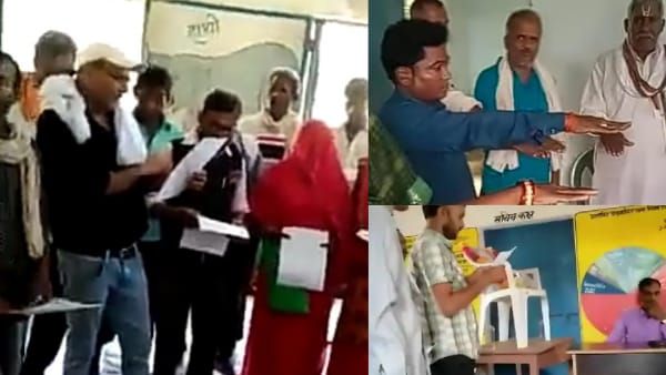लोकतंत्र का उड़ा मजाक: रीवा में पत्नियां बनीं पंच-सरपंच और उपसरपंच पतियों को दिला दी शपथ