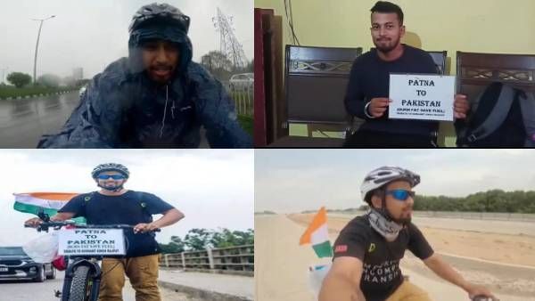 अजब-गजब: साइकिल से तय किया पटना से पाकिस्तान का सफर, इतने दिनो में पूरा किया हजारों KM का सफर