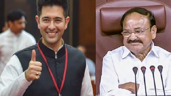 जब राज्यसभा में राघव चड्ढा ने किया पहले प्यार का जिक्र, वेंकैया नायडू ने पूछा- ये एक ही बार होता है ना?