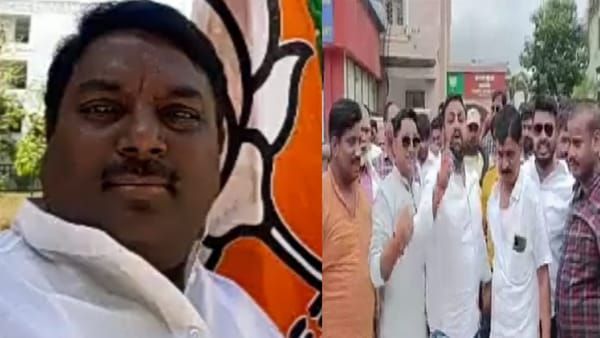 Rewa: भाजपा नेता सत्येंद्र के वायरल वीडियो पर मचा बवाल, BJP कार्यालय के बाहर प्रदर्शन