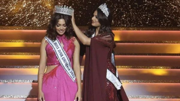 कर्नाटक की दिविता राय बनीं मिस डीवा यूनिवर्स 2022, हरनाज संधू ने पहनाया ताज