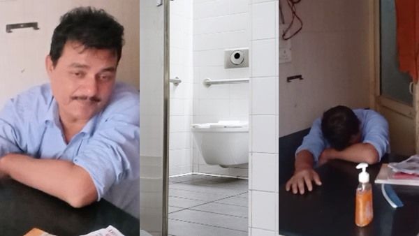 टॉयलेट जाए तो जाए कैसे...वो तो हैंग ओवर रहता है, फिर वीडियो हो गया वायरल