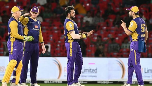 श्रीसंत की दमदार बॉलिंग के सामने फेल हुई सहवाग, गेल की टीम, 57 रन से जीते भिलवाड़ा किंग्स