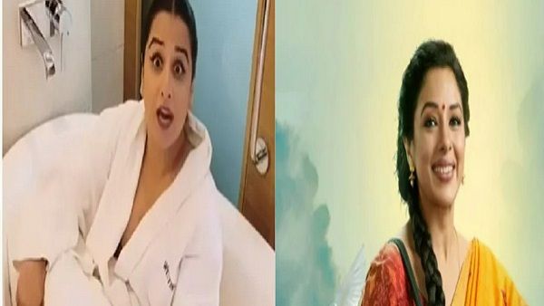 विद्या बालन पर चढ़ा ' अनुपमा' का बुखार, Bathrobe पहनकर बोलीं- 'मैं कुछ भी करूं, आपको क्या?'