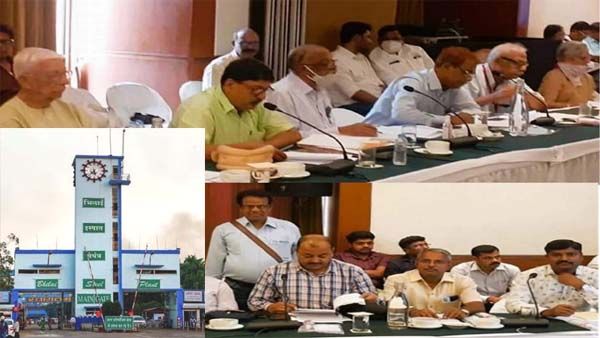 Bhilai: यूनियन नेताओं को BSP कर्मचारियों ने घेरा, बैठक में एरियर्स पर चर्चा की मांग, 19 को तय होगा बोनस