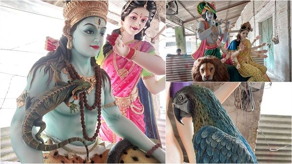 नवरात्रः पशु-पक्षियों के संरक्षण की थीम पर मां की प्रतिमाएं, सामाजिक संदेश के साथ विराजेंगी