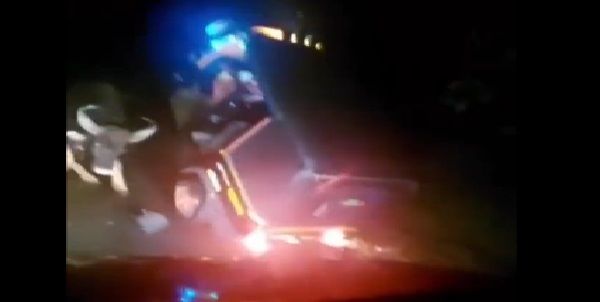 केरल: रात में बीच रास्ते आया जंगली बैल, ऑटोरिक्शा को हवा में उछाला, देखें Video