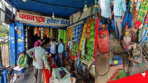 Jabalpur News: कहने को स्नेक्स कार्नर, लेकिन हो रहा था आटो में गैस भरने का धंधा