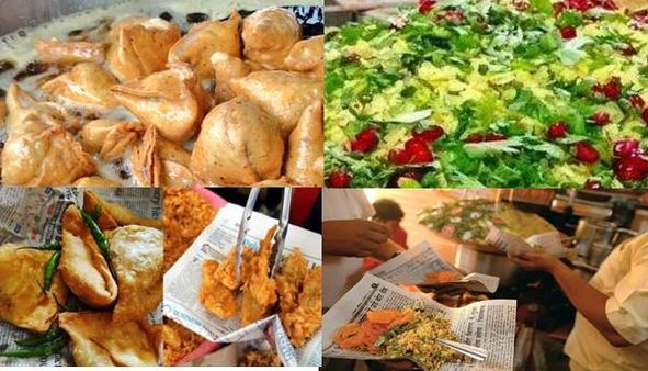 अखबारी कागज़ पर अब No समोसा, No पोहा-पकौड़े, इस शहर में लगा प्रतिबंध