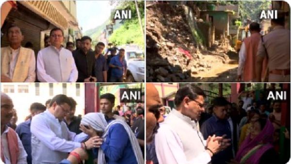 उत्तराखंड में कुदरत का कहर: बादल फटने से भारी तबाही, भरभराकर गिर रहे मकान, कई मौत, CM ने लिया जायजा, VIDEO
