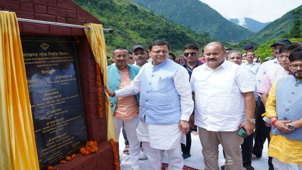 भारत-नेपाल के बीच काली नदी पर 110 मीटर स्पान डबल लेन मोटर पुल का सीएम धामी ने किया शिलान्यास, ये होगा फायदा