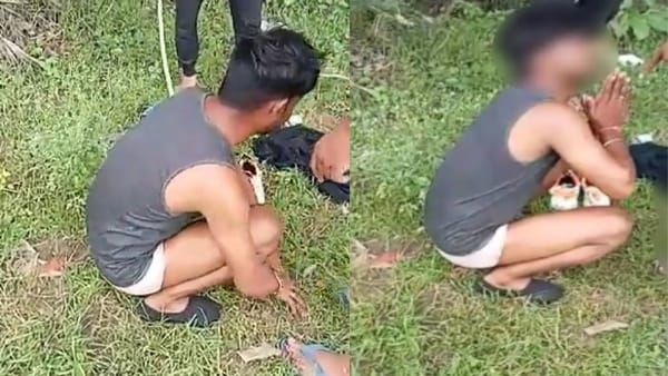 Rewa: प्रेम प्रसंग के आरोप में युवक को निर्वस्त्र कर पीटते रहे आरोपी, रहम की भीख मांगता रहा पीड़ित