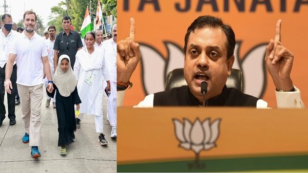 हिजाब में बच्ची के साथ राहुल की तस्वीर पर संबित पात्रा ने कसा तंज, कांग्रेस बोली- तुमसे ज्यादा गिरा हुआ..