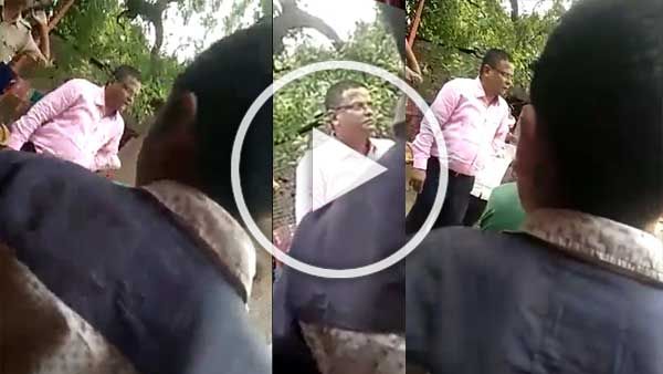 शर्मनाक - निजामाबाद में तहसीलदार ने महिला को ये क्या कह दिया? वीडियो हुआ वायरल, देखने वाले हैरान