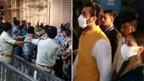 रणबीर - आलिया विरोध : पुलिस पिटाई का शिकार हुआ हिंदूवादी संगठन का कार्यकर्ता, अब अस्पताल में जारी है इलाज