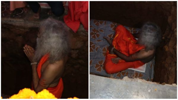 60 साल के पुरुषोत्तम आनंद महाराज ने ली भूमिगत समाधि, जिला प्रशासन में मचा हड़कंप,3 दिन साधना में रहेंगे लीन