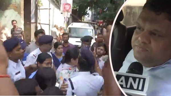 हुगली: NCPCR अध्यक्ष को दिखाए गए काले झंडे, रेप मृतका के परिवार से पहुंचे थे मिलने