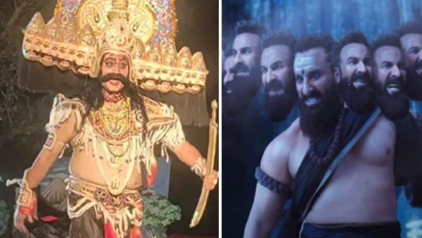 Adipurush controversy : 'इस रावण के आगे फीका है सैफ का किरदार', VIDEO देख लोग बोले- इसे बनाते 'आदिपुरुष'
