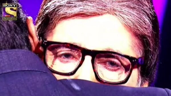 KBC 14 : अभिषेक बच्‍चन ने ऐसा क्‍या किया कि पापा अमिताभ बच्‍चन की आंखों से आंसू छलक गए
