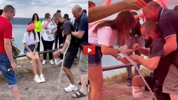 यूक्रेनी ब्वॉयफ्रेंड ने संघर्ष में गंवा दिए पैर...गर्लफ्रेंड ने नहीं तोड़ा विश्वास, दिया खास 'गिफ्ट'