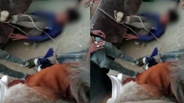 Madhya Pradesh: इंदौर दो नाबालिगों के साथ बेरहमी, लोडिंग वैन में बांधकर सड़क पर घसीटा