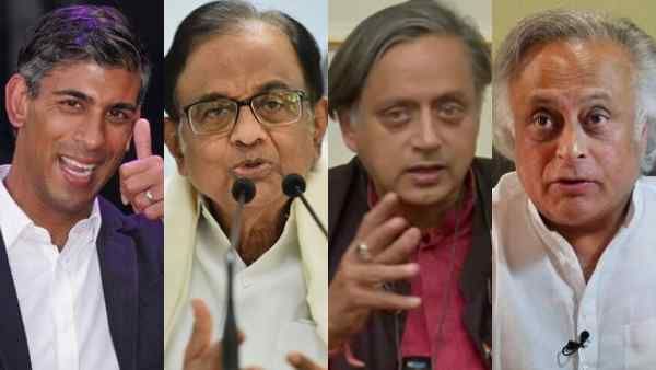 Rishi Sunak के British PM चुने जाने पर थरूर और चिदंबरम क्या कह दिया ? कांग्रेस को किनारा करना पड़ा