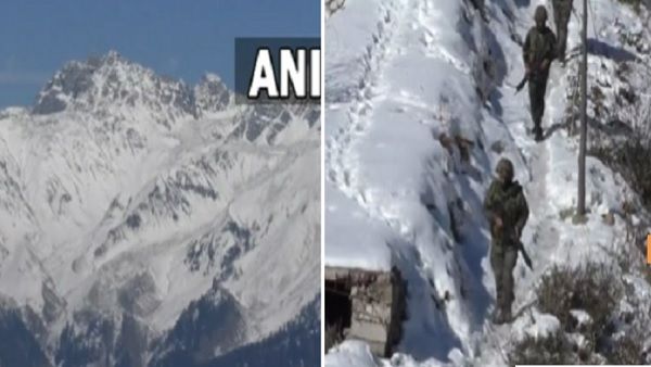 VIDEO: 'जब देश में थी दिवाली..', 10 हजार फीट की ऊंचाई पर LOC पर भारतीय सेना मुस्तैद, बर्फबारी ने बढ़ाई परेशानी