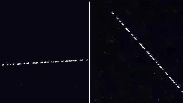 Mysterious flying light मदुरै के आसमान में दिखी रहस्यमयी तारों की ट्रेन, बाद में सामने आया चौंकाने वाला सच