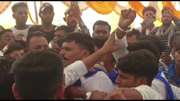 Gwalior news: एकजुट होने के लिए इकट्ठा हुआ था समाज और फिर होने लगा विवाद