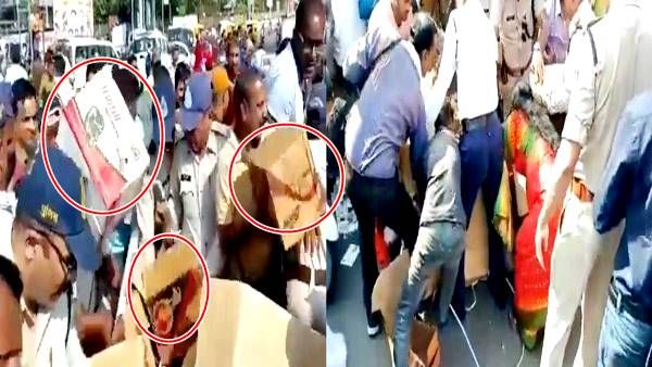 Jabalpur News: जबलपुर में पुलिस के सामने मच गई हेलमेट की लूट, समाज सेवी संस्था बोली इनसे भगवान बचाए