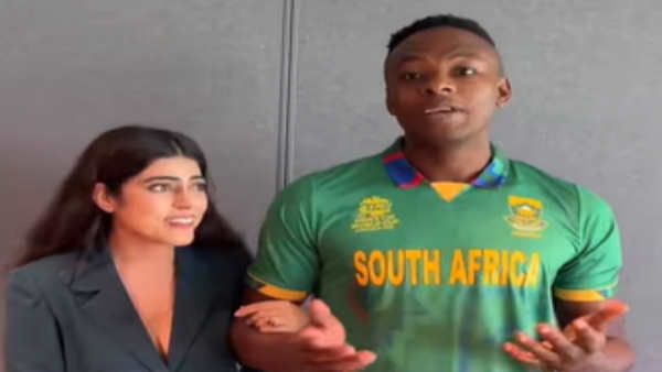 कगिसो रबाडा ने किया अर्थ का अनर्थ, अपने सास-ससुर से बोली ऐसी हिंदी कि हंसते-हंसते हो जाएगा पेट में दर्द