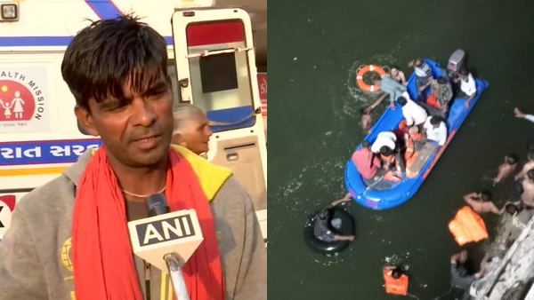 '7-8 माह की गर्भवती महिला को आंखों के सामने मरते हुए देखा', मोरबी पुल पर चाय बेचने वाले ने बताई आंखोंदेखी