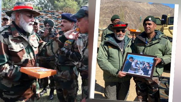 PM Modi met Major Amit: कारगिल में जवानों की हौसला-अफजाई, 22 साल बाद मोदी की फिर एक भेंट