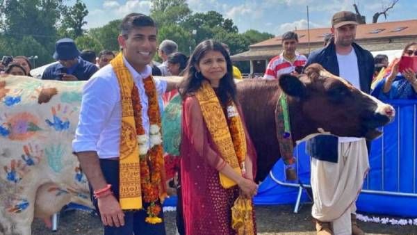 Secular Obsession with Beef: गौपूजक ऋषि सुनक को गौभक्षक बताने की सेकुलर साजिश
