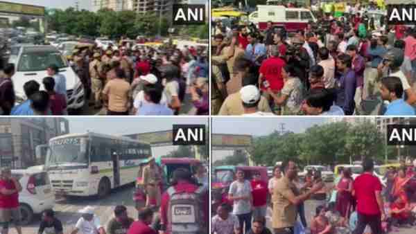 नोएडा: आवारा कुतों ने एक साल के मासूम को नोंचा, इलाज के दौरान हुई मौत..सोसाइटी के लोगों ने किया प्रदर्शन