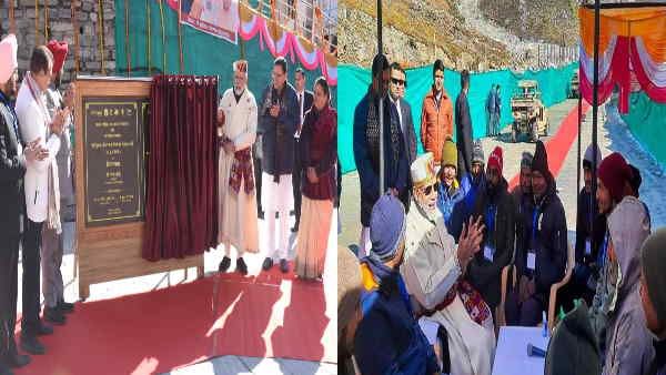 PM modi kedarnath visit: रोपवे की रखी आधारशिला, पुनर्निर्माण कार्यों में लगे श्रमजीवियों से मिलकर बढ़ाया हौंसला