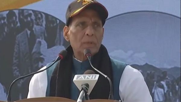 कश्‍मीर में राजनाथ सिंह बोले- 5 अगस्‍त का मिशन तभी पूरा होगा जब PoK,गिलगित-बाल्टिस्तान भारत में जुड़ जाएगा