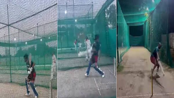 शिखर धवन ने शुरू की 2023 वर्ल्ड कप की तैयारी! खाली समय में भी हाथ में बल्ला थाम किया नेट में अभ्यास