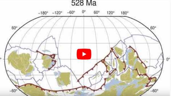 Shifting Tectonic Plates : 40 सेकेंड की VIDEO क्लिप में एक अरब साल की मूवमेंट