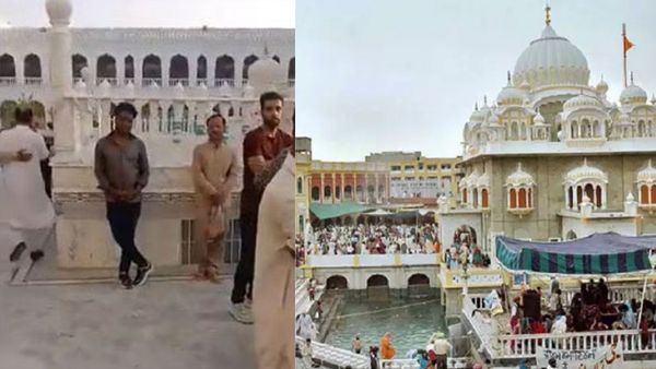 गुरुद्वारा पंजा साहिब की पाकिस्तानी कलाकारों ने की बेअदबी, जूता-चप्पल पहनकर फिल्म की शूटिंग