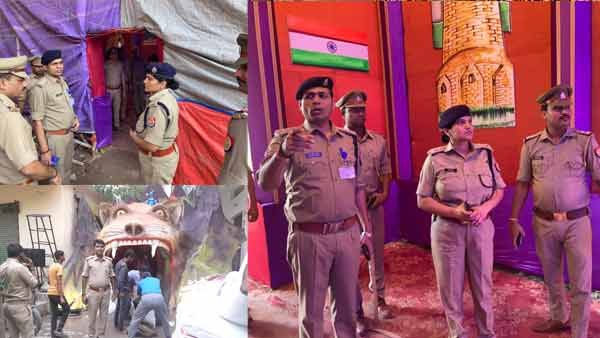 भदोही के बाद अब वाराणसी में भी 'गुफानुमा' पंडाल में लगी आग, बड़ा हादसा टला