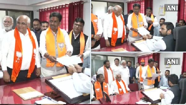 Gujarat Elections: गांधीनगर दक्षिण से अल्पेश ठाकोर ने भरा पर्चा, कहा-' इस बार भी BJP को मिलेगा जनता का प्यार'