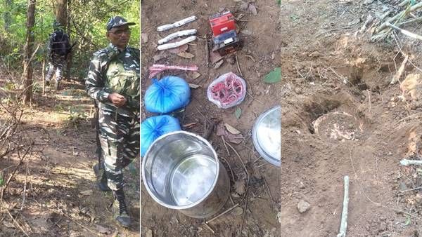 Balaghat News: जंगल में नक्सलियों ने बिछाई लैंड माइन, बालाघाट पुलिस हॉक फ़ोर्स सर्च टीम थी निशाने पर